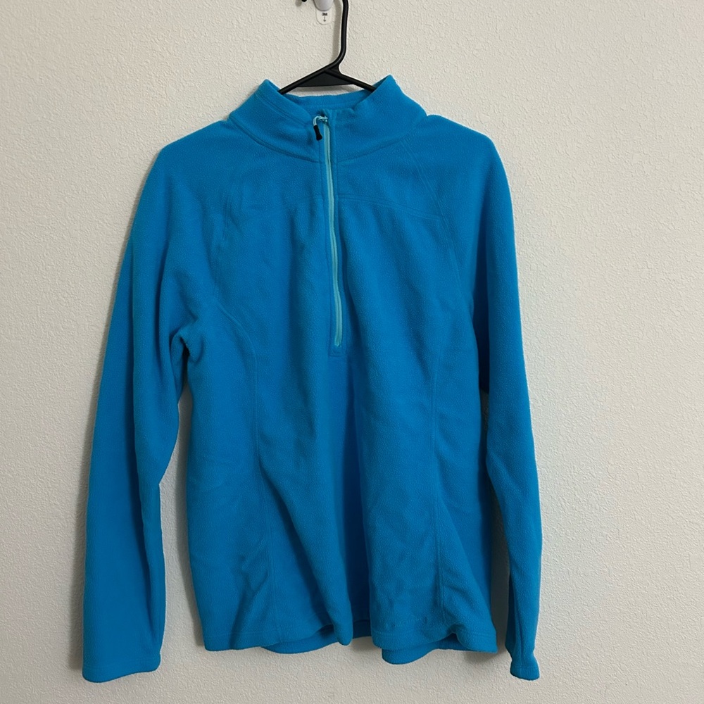 Eddie Bauer Vibrant Blue Fleece Top